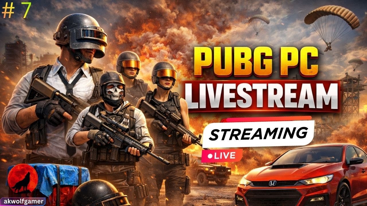 PUBG PC LIVE – Intense Clutch Moments