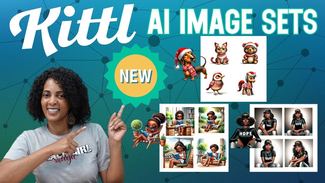 How To Create Graphic Set Images with Kittl's New AI Tool!  GAME CHANGER WOW!