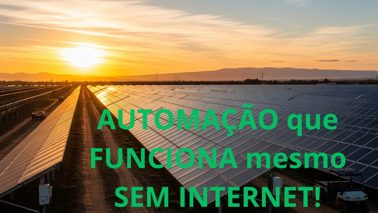 AUTOMAÇÃO que FUNCIONA mesmo SEM INTERNET