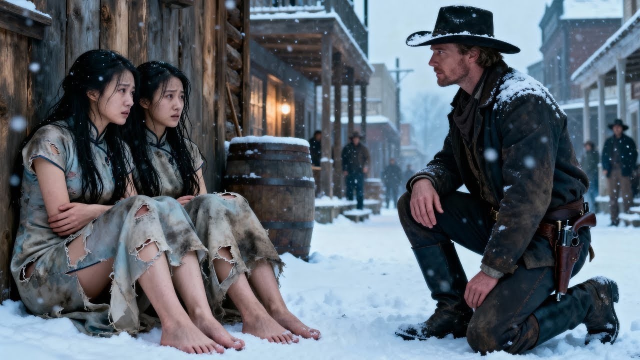 Identical Chinese Twins Sold Like Sheep on Christmas — Until a Gunslinger Said, 'I'll Take You Hom