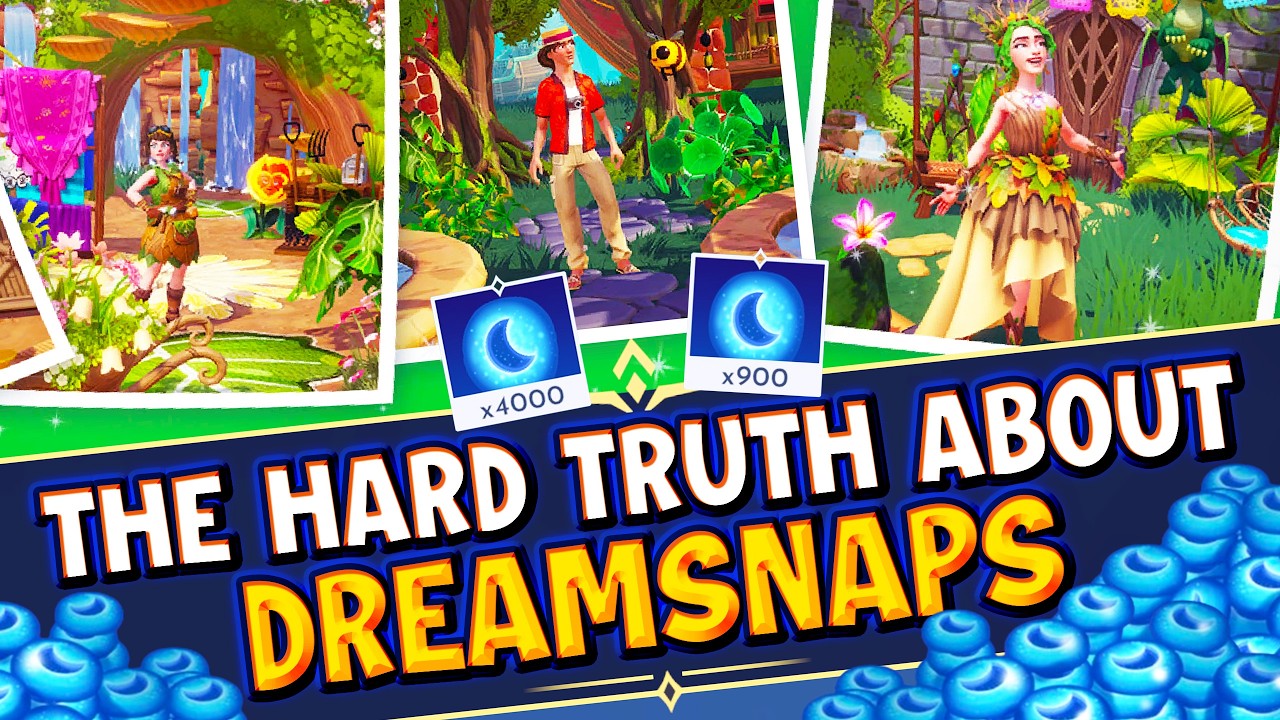 My Thoughts On New Dreamsnaps Changes. Effort ≠ Results! DISNEY Dreamlight Valley.