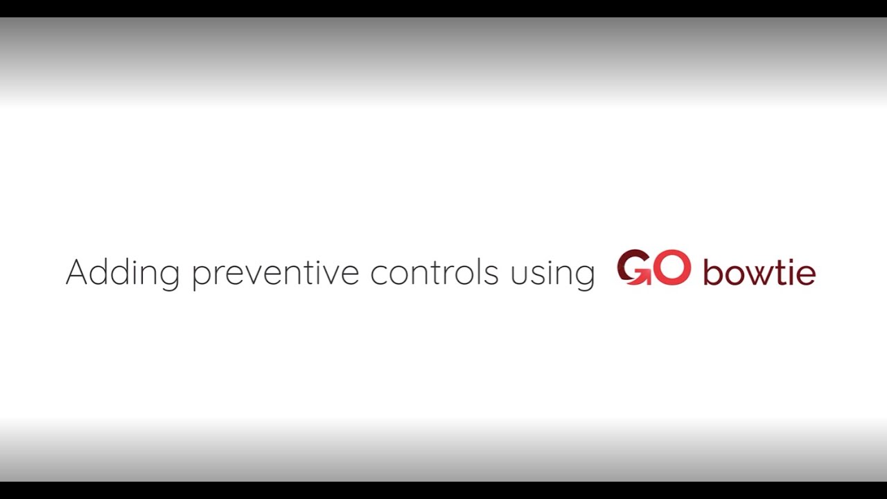 GO bowtie: Add a preventive control