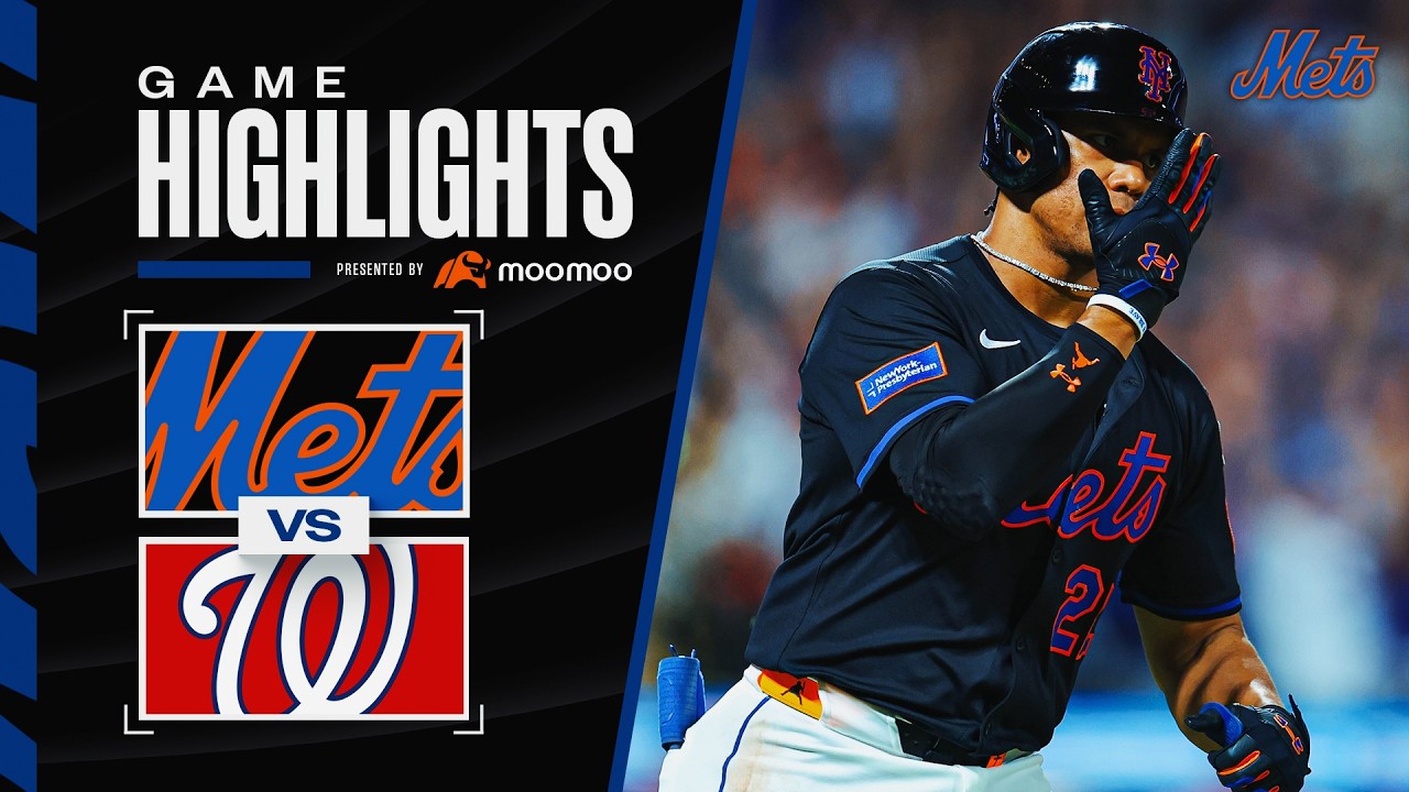 Nationals vs. Mets Game Highlights (9/19/25) | MLB Highlights