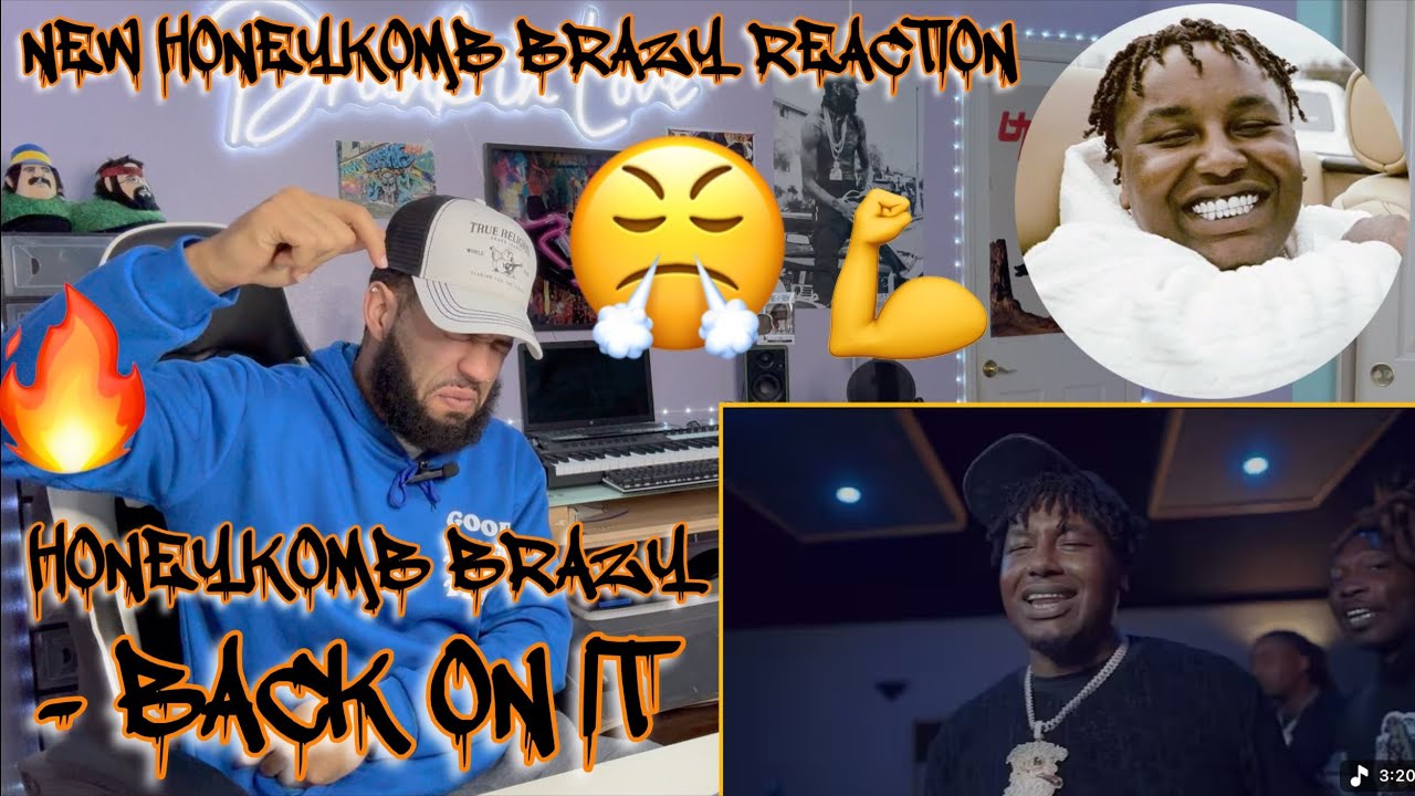 HONEYKOMB ВЕРНУЛИСЬ В ЭТОТ РЕЖИМ! | HoneyKomb Brazy — Back On It (музыкальное видео) [РЕАКЦИЯ!!!]...