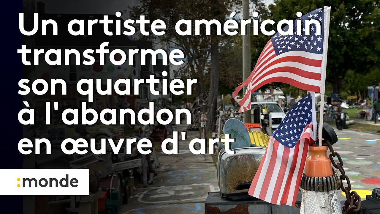 Un artiste tente de sauver son quartier &agrave; D&eacute;troit