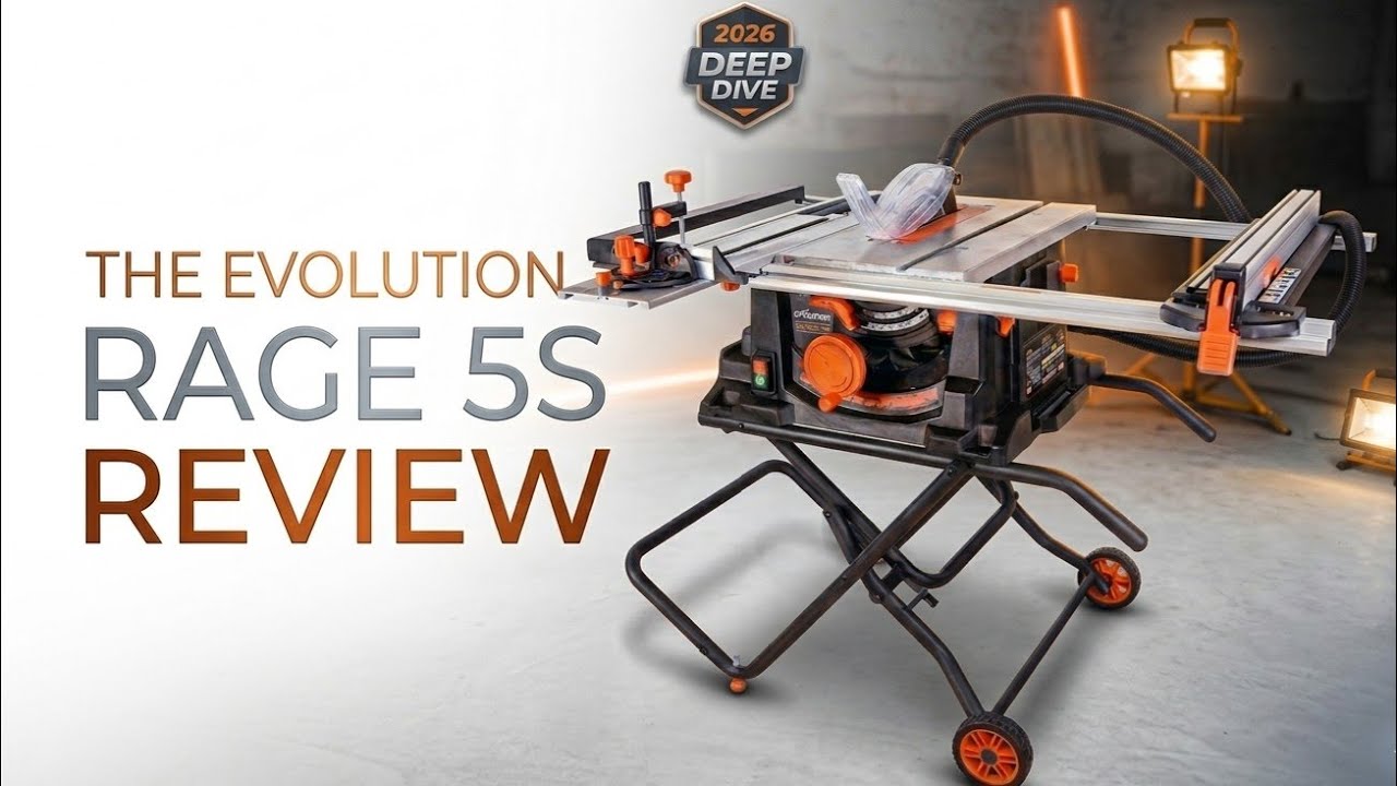 Это самая универсальная циркулярная пила? Обзор Evolution RAGE 5S.