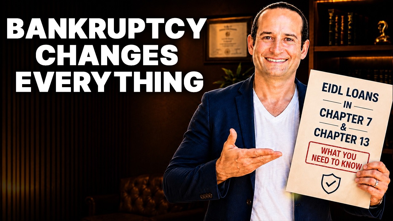 EIDL Loan Debt Problems? Bankruptcy Options Explained Clearly | Sternberg Law Group