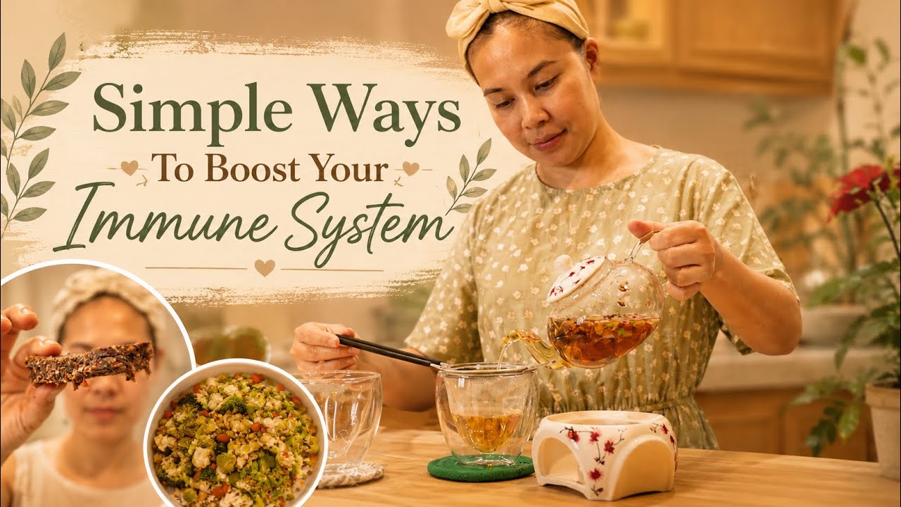 Gentle Daily Habits That Strengthen Your Immune System l Home and Healing with Lyka