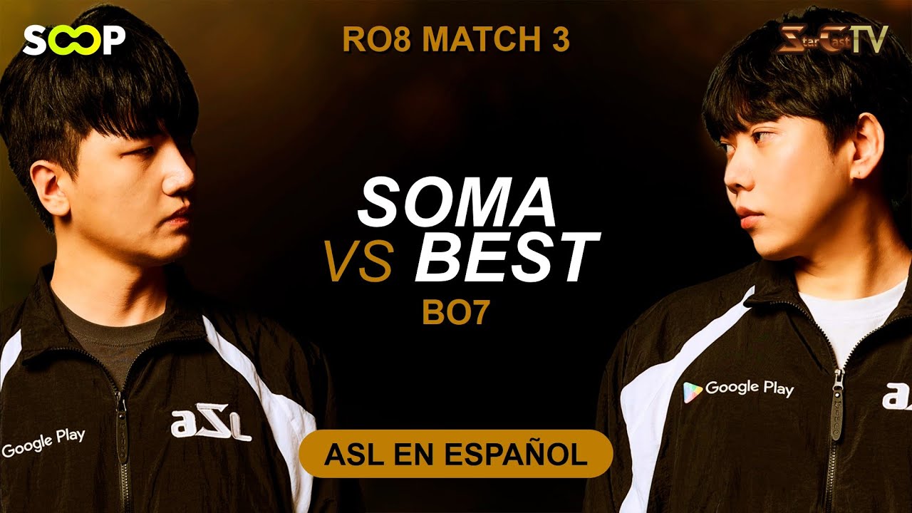 [ESP] ASL S20 Cuartos de Final 3 (Soma vs Best) - ASL Español (StarCastTV Español)