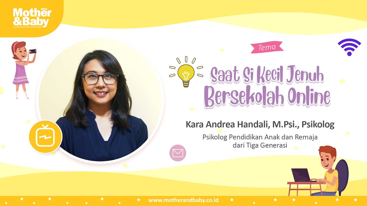 Saat Si Kecil Jenuh Bersekolah Online