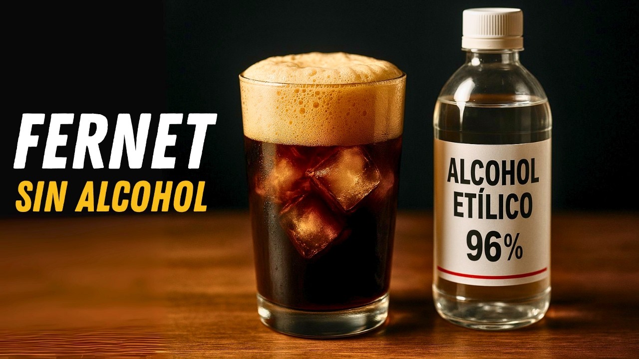 Como hacer Fernet SIN ALCOHOL casero