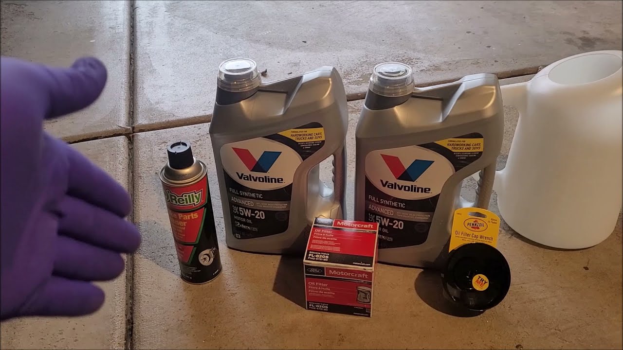 2006-10 Ford Explorer Oil Change V8