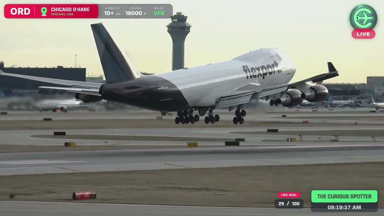 🔴 LIVE ✈️ Chicago O'Hare Plane Spotting | ORD Arrivals & Departures