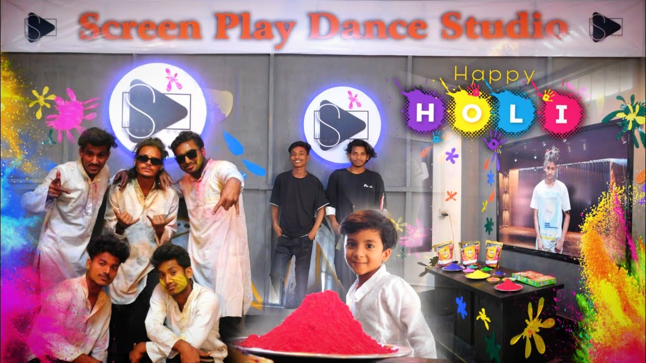 Happy Holi || Dance Video || holi celebrate video || Screen Play Dance Studio || Fatehpur