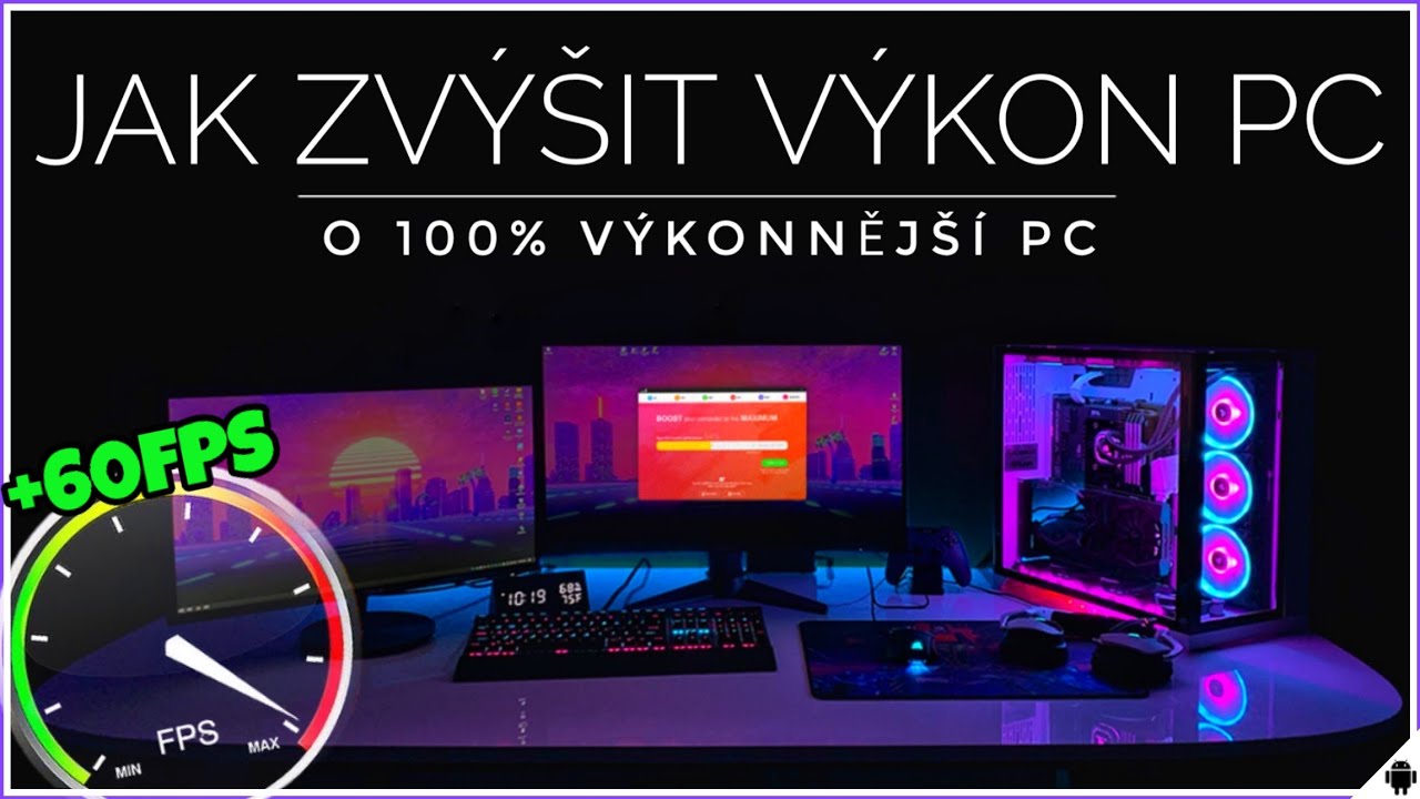 JAK ZVÝŠIT VÝKON POČÍTAČE / NOTEBOOKU 🔥| 5 tipů a triků | o 100% rychlejší PC | FPS zvýšení | CZ/SK