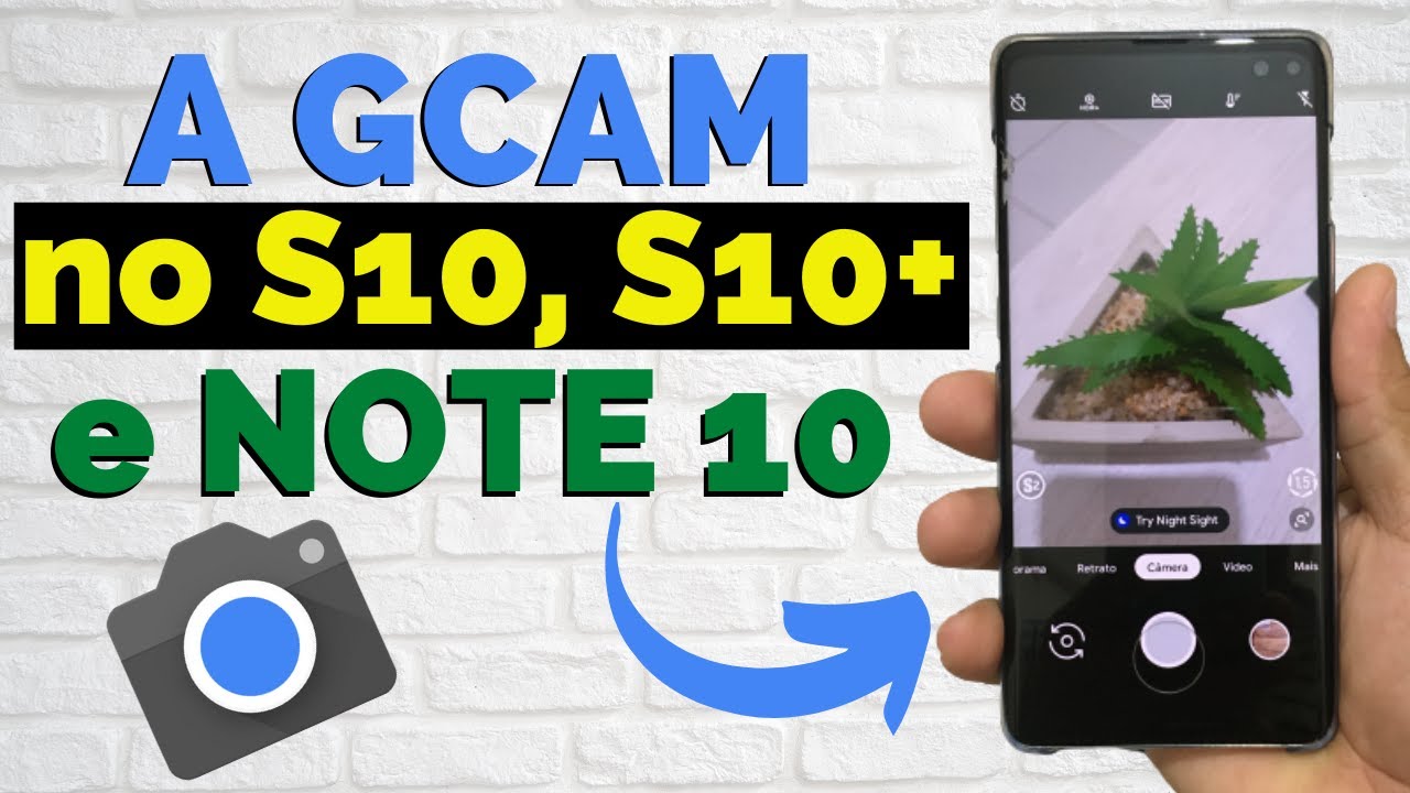 Como Instalar a GCAM no s10, s10 plus e galaxy note 10