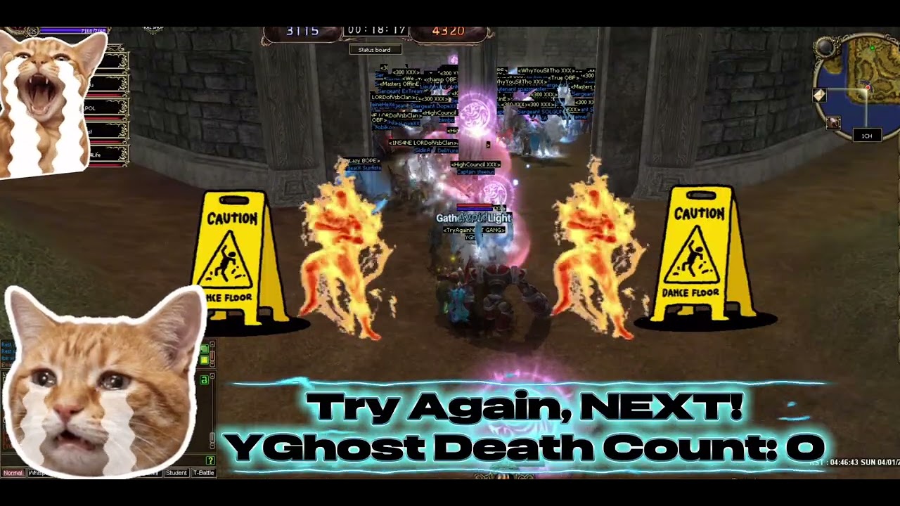 Kal Online (PVP) - Battlefield - YGhost ASC Lvl 125 Guild: GANG (Try Again, NEXT XD)