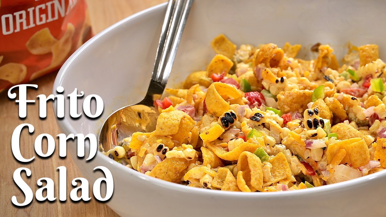 FRITO CORN SALAD: My New Favorite Summer Salad/Perfect Side Dish for a Backyard BBQ