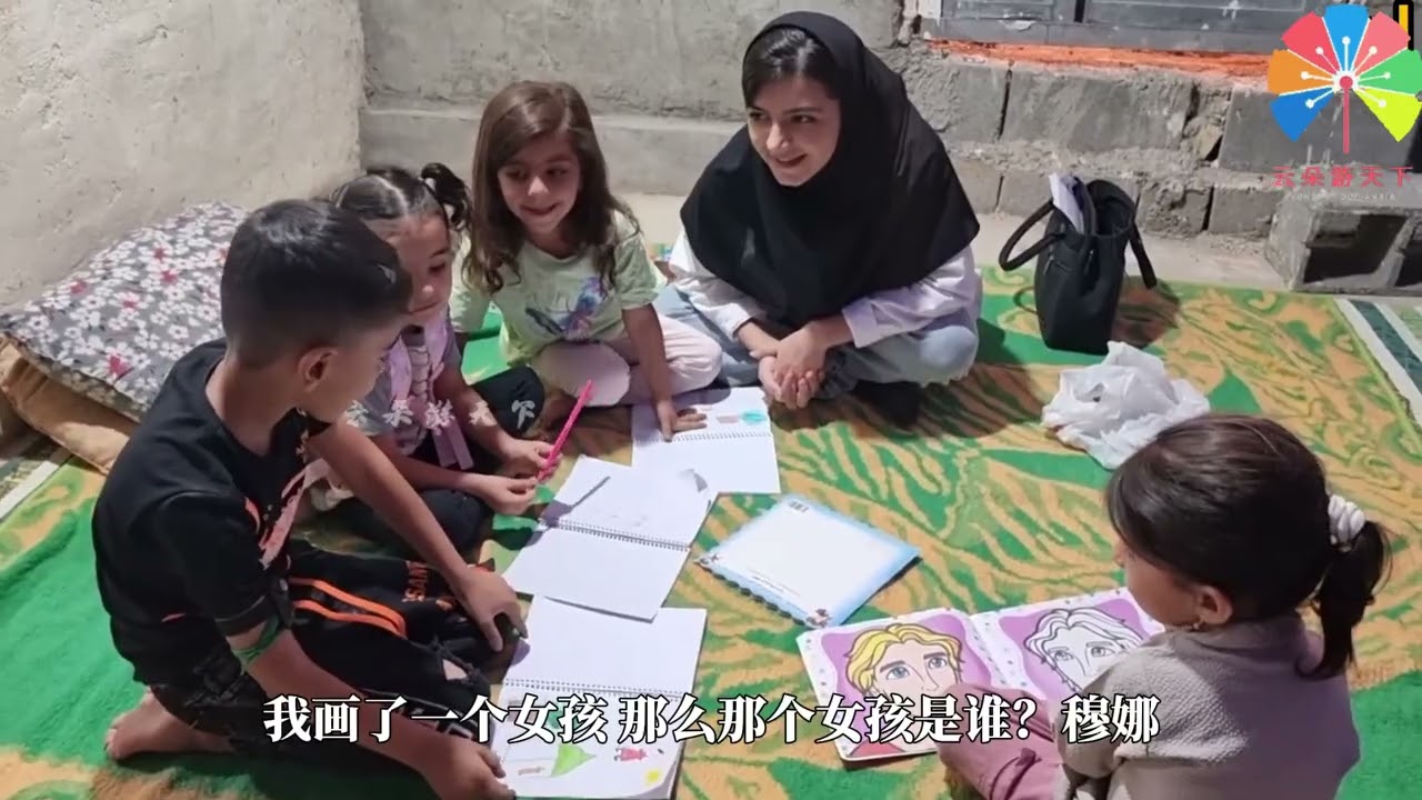拆迁倒计时，哈扎德收拾小屋物品，穆娜学习归来超开心 #游牧民族 #游牧生活 #纪录片解说 #哈扎德