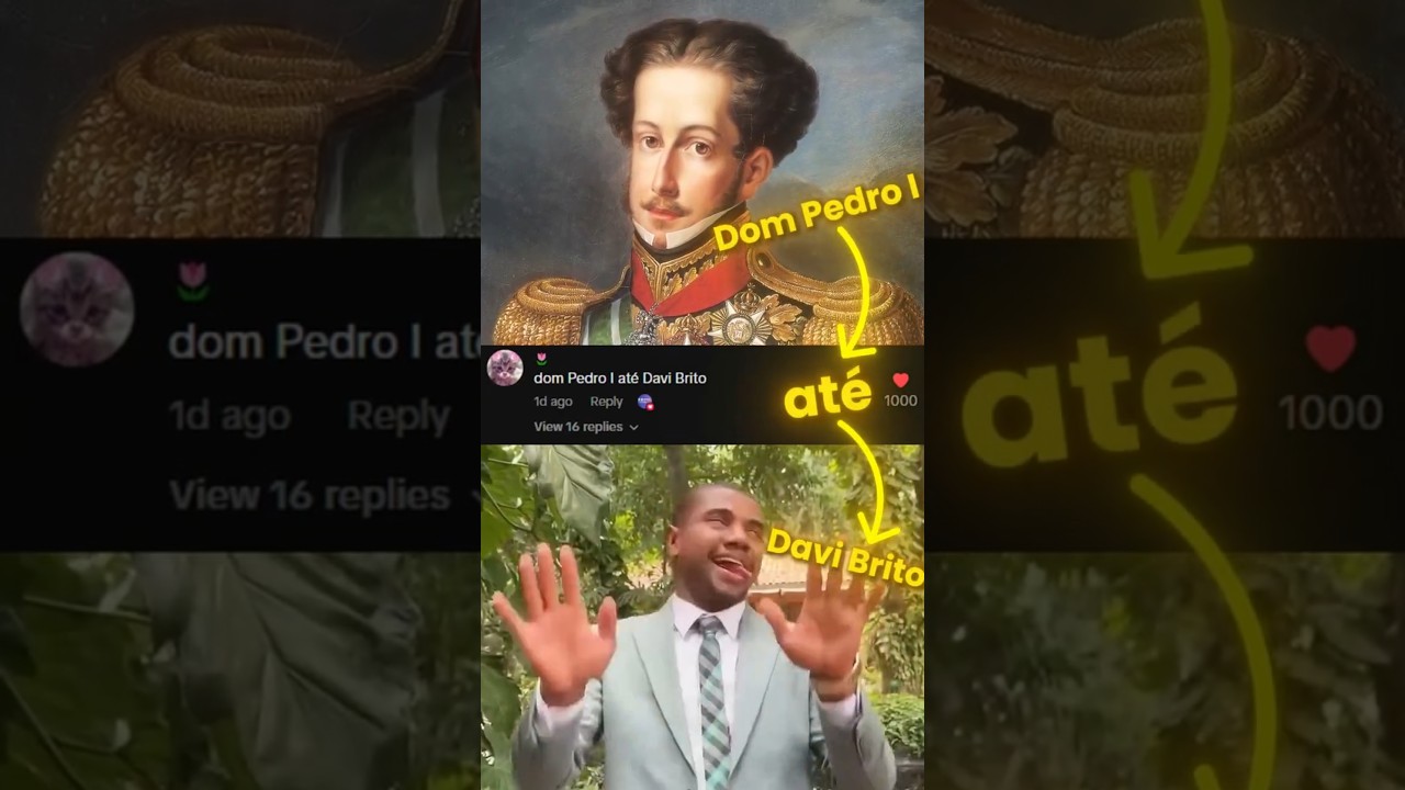 De Dom Pedro I at&eacute; Davi Brito