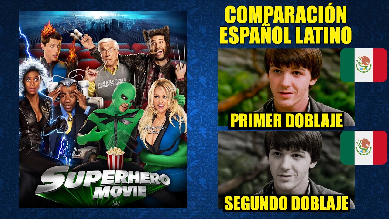 Superhéroes: La Película [2008] Comparación del Doblaje Latino Original y Redoblaje | Español Latino