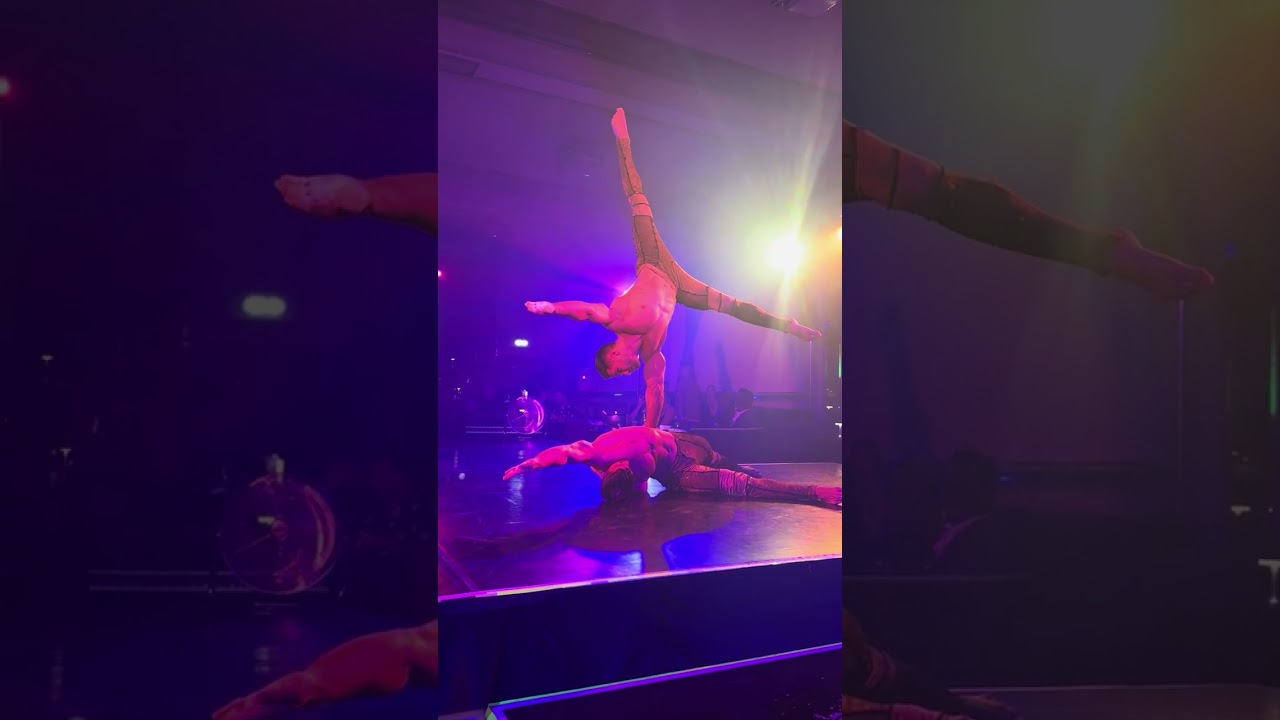 Copacabana London Cabaret Club Incredible Gymnastics Performance