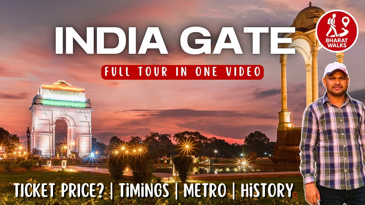 India Gate Delhi | Kartavya Path | Delhi India Gate Nearest Metro, Timings, History & Guide