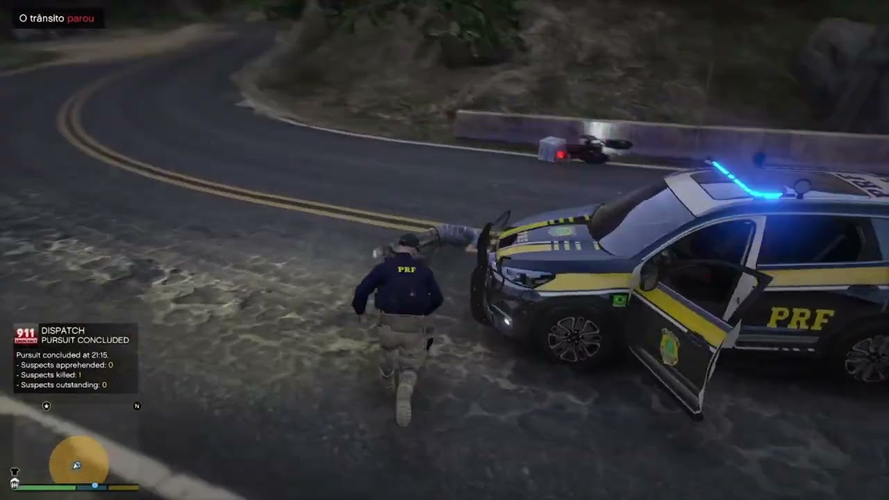 PERSEGUIÇAO TERMINA EM MORTE GTA 5 PMESP