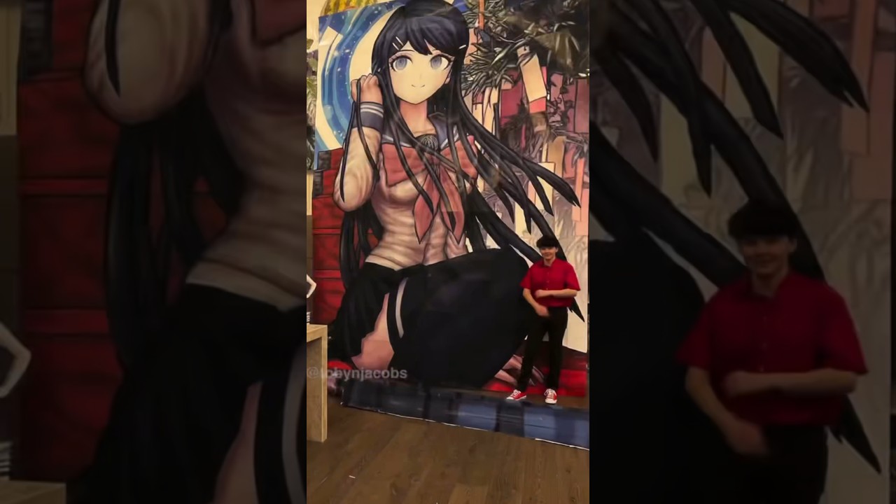Реакция Джозефа Андерсона на Тобина Джейкобса, фаната Саяки Майзоно #danganronpa #shorts