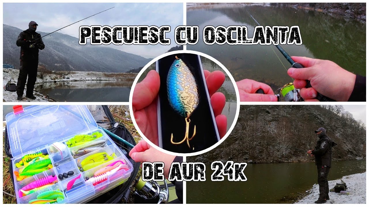 Pescuiesc cu oscilantă de Aur 24k Kuusamo ediție limitată