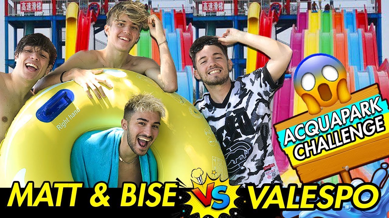 ACQUAPARK CHALLENGE 💦  | Matt & Bise VS Valespo