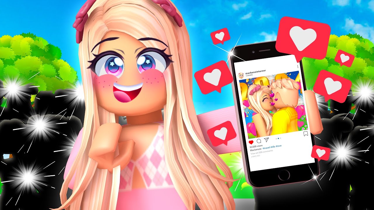 I BECAME SOCIAL MEDIA FAMOUS IN ROBLOX BROOKHAVEN!