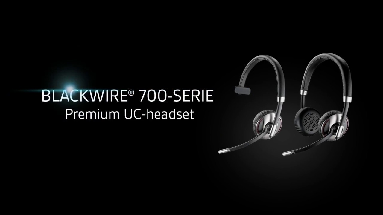 HP | Poly Blackwire C710-720 | Premium Bluetooth USB Headsets voor Zakelijk Gebruik - SynFore