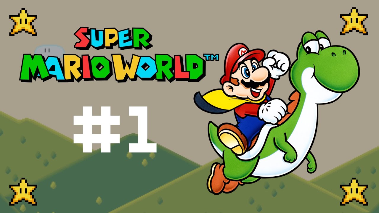 ¡La primera aparición de YOSHI! - Super Mario World #1