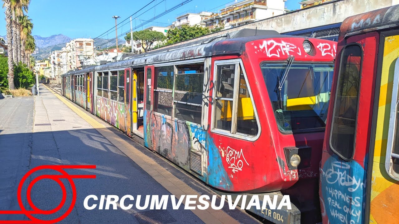 CIRCUMVESUVIANA TRAIN From Sorrento to Naples