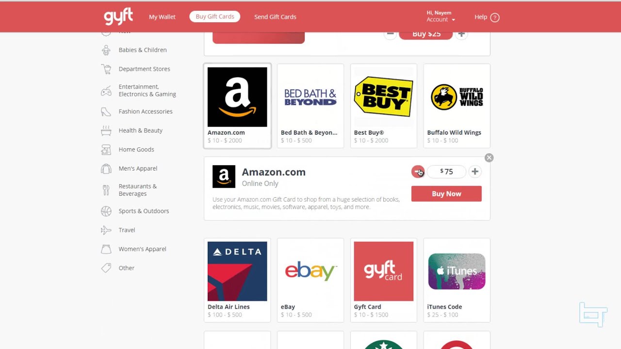 How To Buy Any Gift Card Using Paypal or Bitcoin | HD