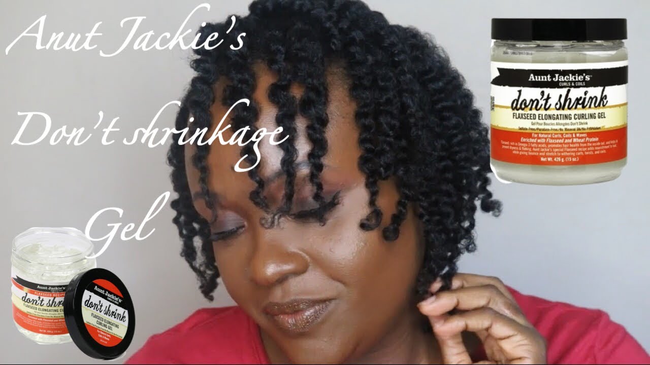 Aunt Jackie's Don't Shrinkage Gel twist out review/naturalroxxy