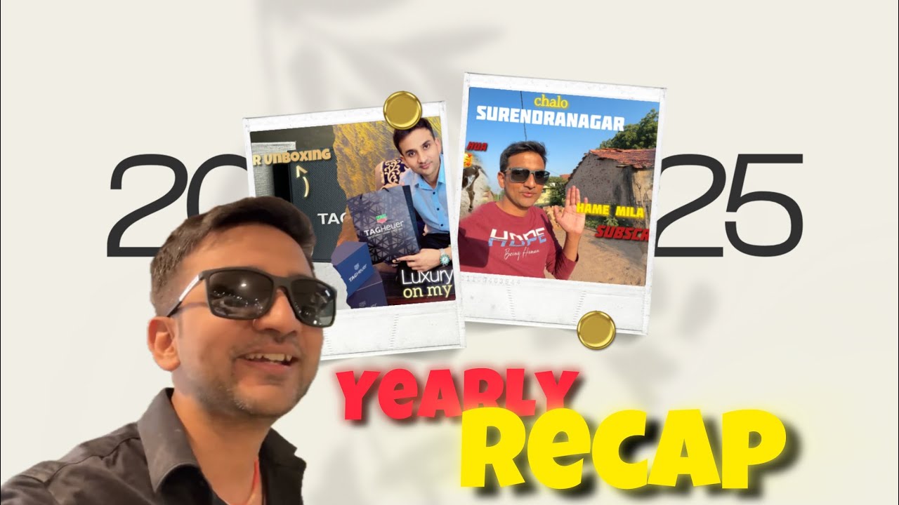 2025 Recap | My 1st Year YouTube Journey – Struggles, Growth & Lessons 🎥