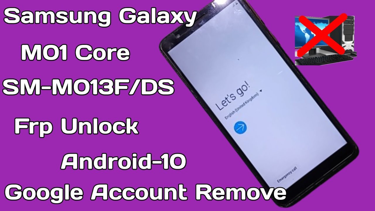 Samsung M01 Core Frp Bypass | Samsung M013F Frp Unlock | Samsung Frp Bypass 2023