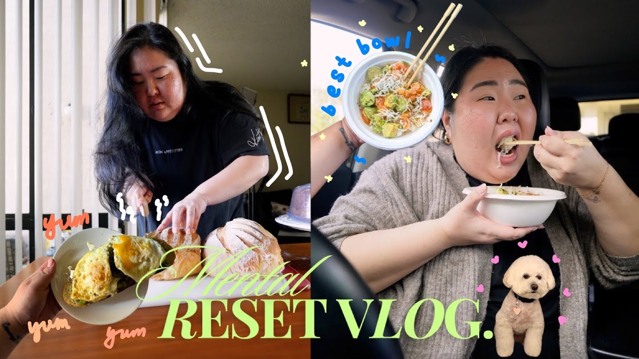 MENTAL RESET VLOG 🥹: bad news, what I eat *cooking again* 🍞🥑🍳, shopping therapy, best matcha 🍵