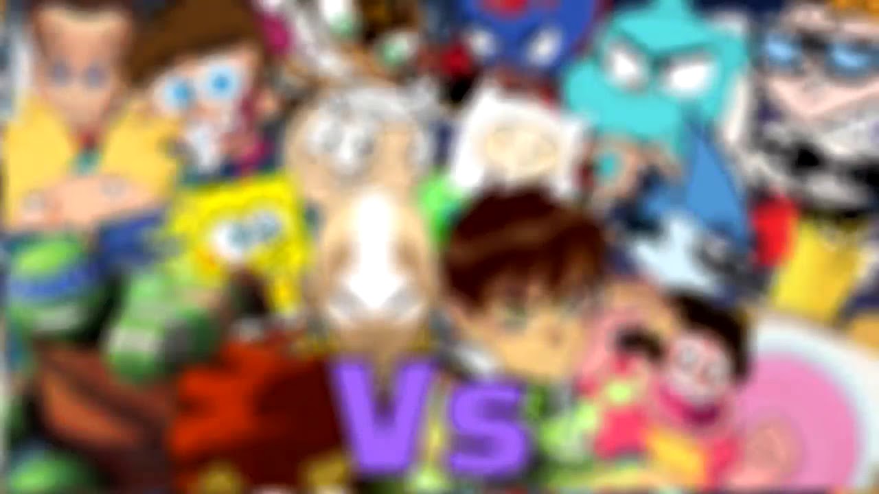 Cartoon network vs Nickelodeon (cr&eacute;ditos a @lynnad )