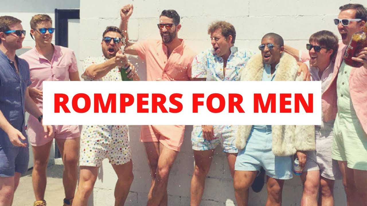 Rompers for men | Best summer beach outfits for men | Cool jumpsuits for men