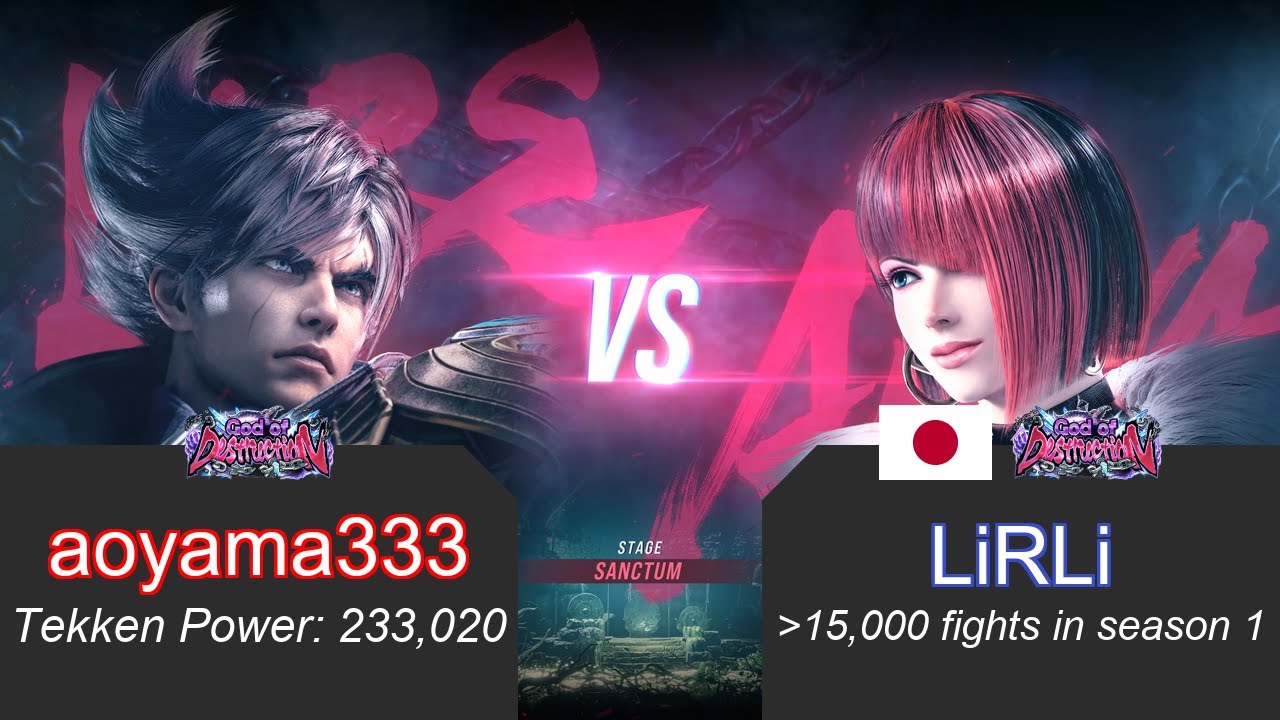 Tekken 8 🤩 Season 2 new moves 💥 aoyama333 (Lars) 🤜 LiRLi (Anna) 🎯 Ranked