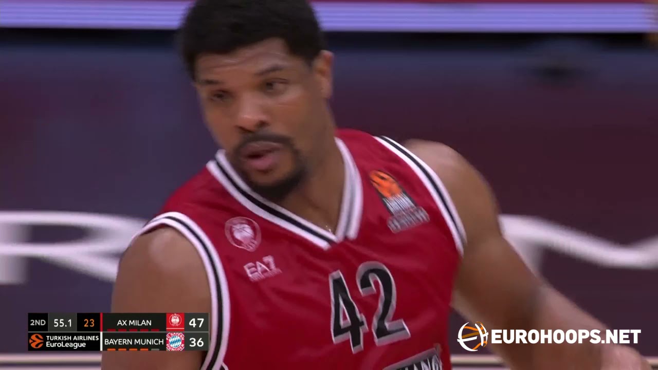 AX Armani Exchange Milan - FC Bayern Munich 92-89: Kyle Hines (12 points)