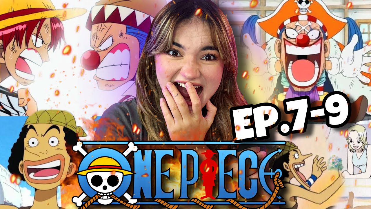 ONE PIECE 🏴‍☠️ : EP. 7-9 EL CHISME DE BUGGY Y HOLA USOPP !! 🏴‍☠️/ LINDA ZETINA