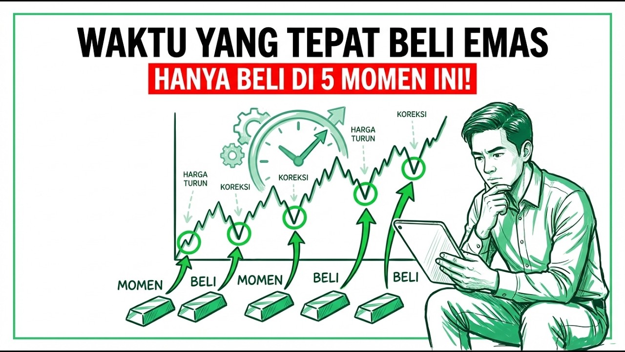JANGAN ASAL BELI EMAS! INI 5 WAKTU PALING TEPAT MEMBELI EMAS AGAR UNTUNG MAKSIMAL