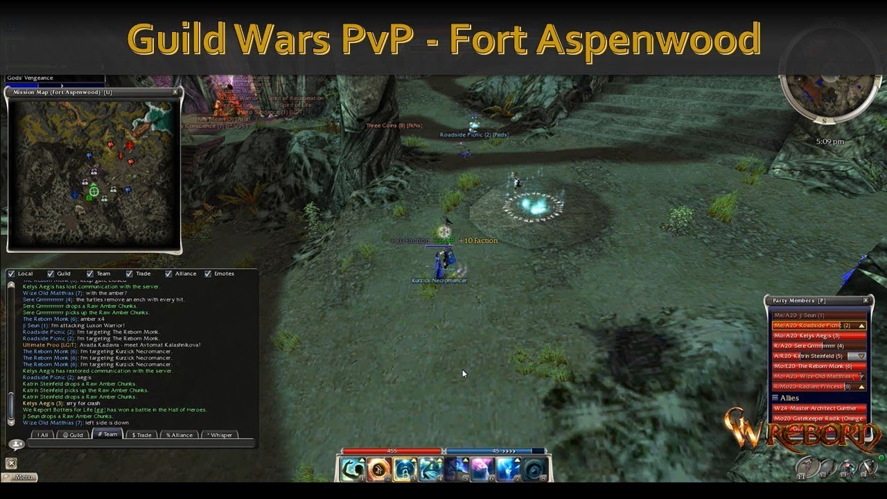 Guild Wars PvP - Fort Aspenwood Kurzick Battle! *GW1 Nostalgia*
