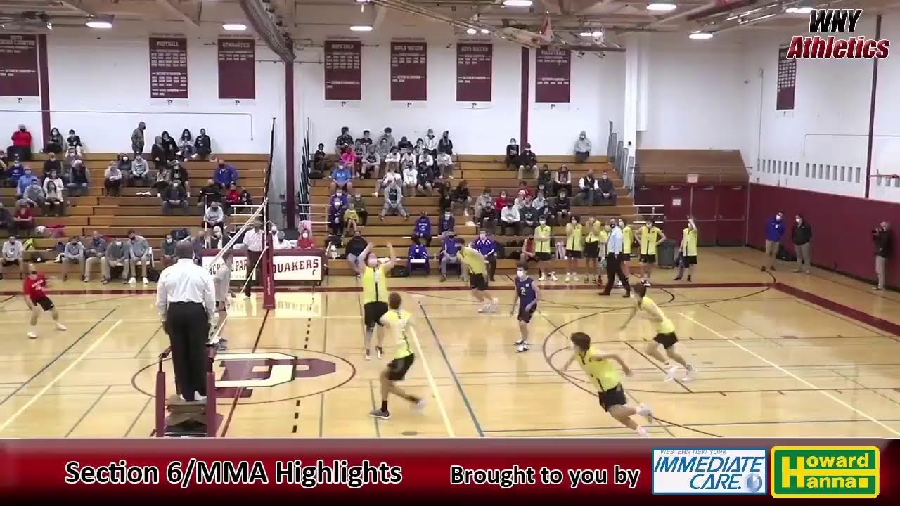 SECTION  VI BOYS  VOLLYBALL  WEST SENECA WEST HIGHLIGHTS VERSUS GRAND ISLAND