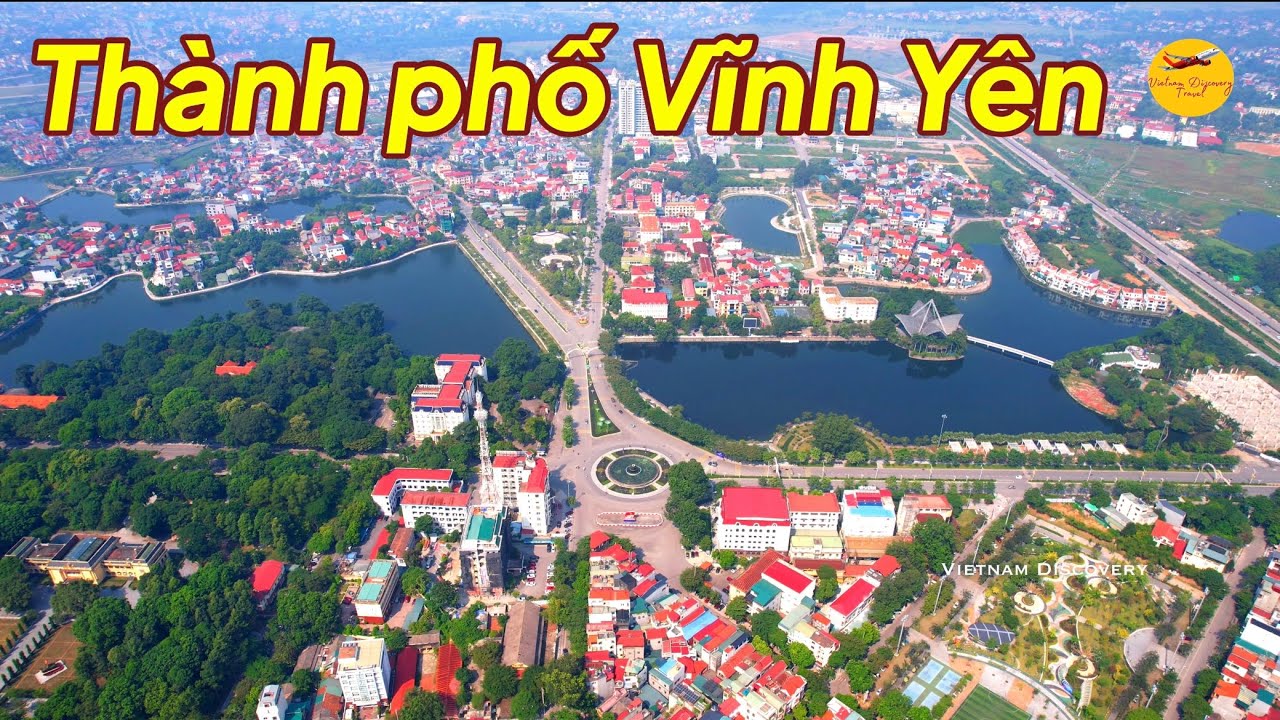 Skyline Thành Phố Vĩnh Yên - Vĩnh Phúc #vietnamdiscovery #vinhyen #flycam #dialy