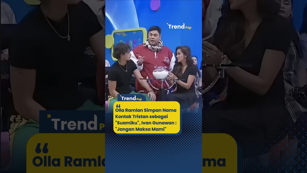 Olla Ramlan Simpan Nama Kontak Tristan sebagai 